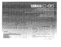 Yamaha C-85 - Owners Manual 